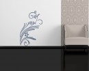 Floral Vine Vinyl Art Decals Modern Wall Art